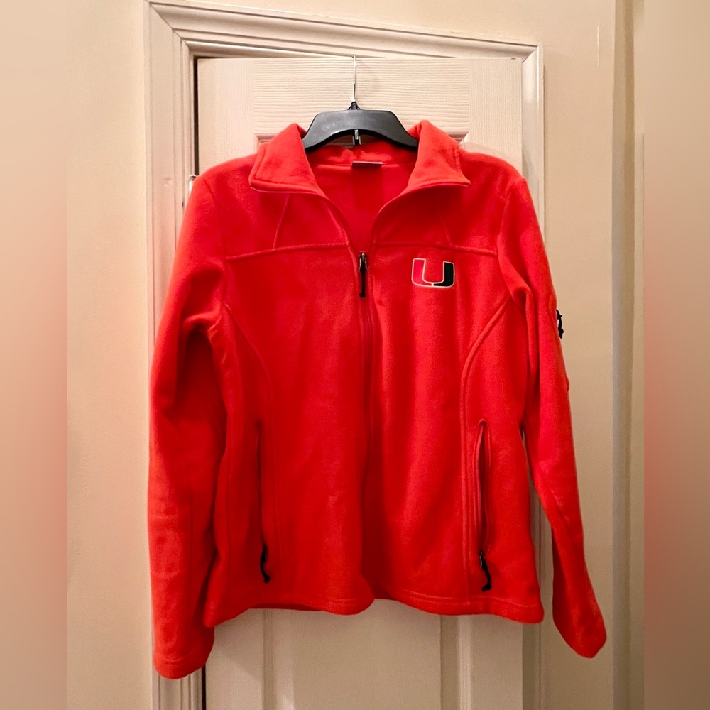 University of Miami Columbia Fleece Jacket